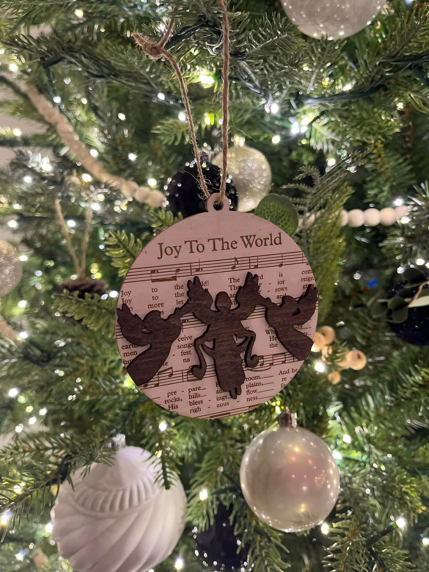 Christmas Hymn Ornament Set of 5