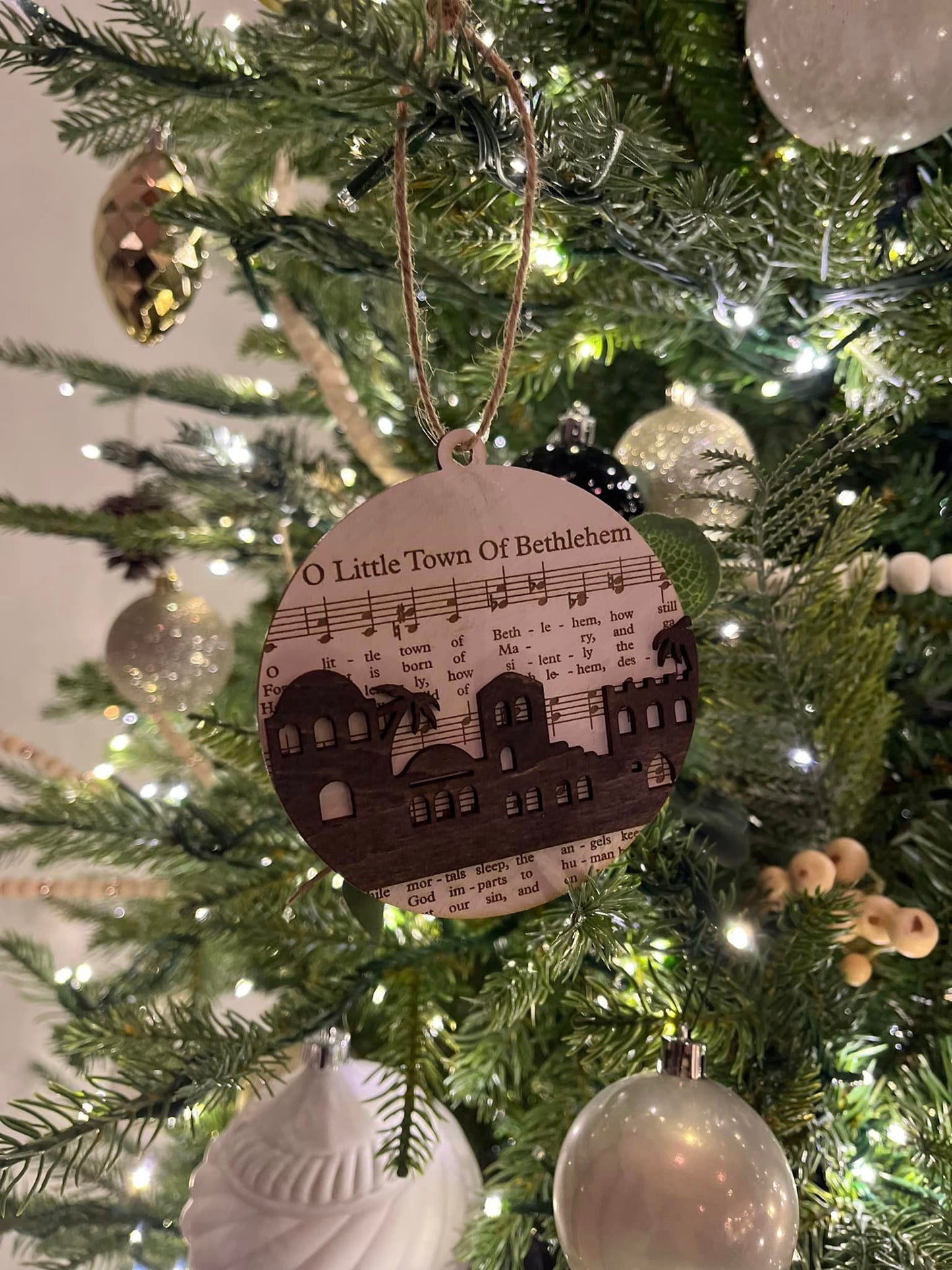 Christmas Hymn Ornament Set of 5
