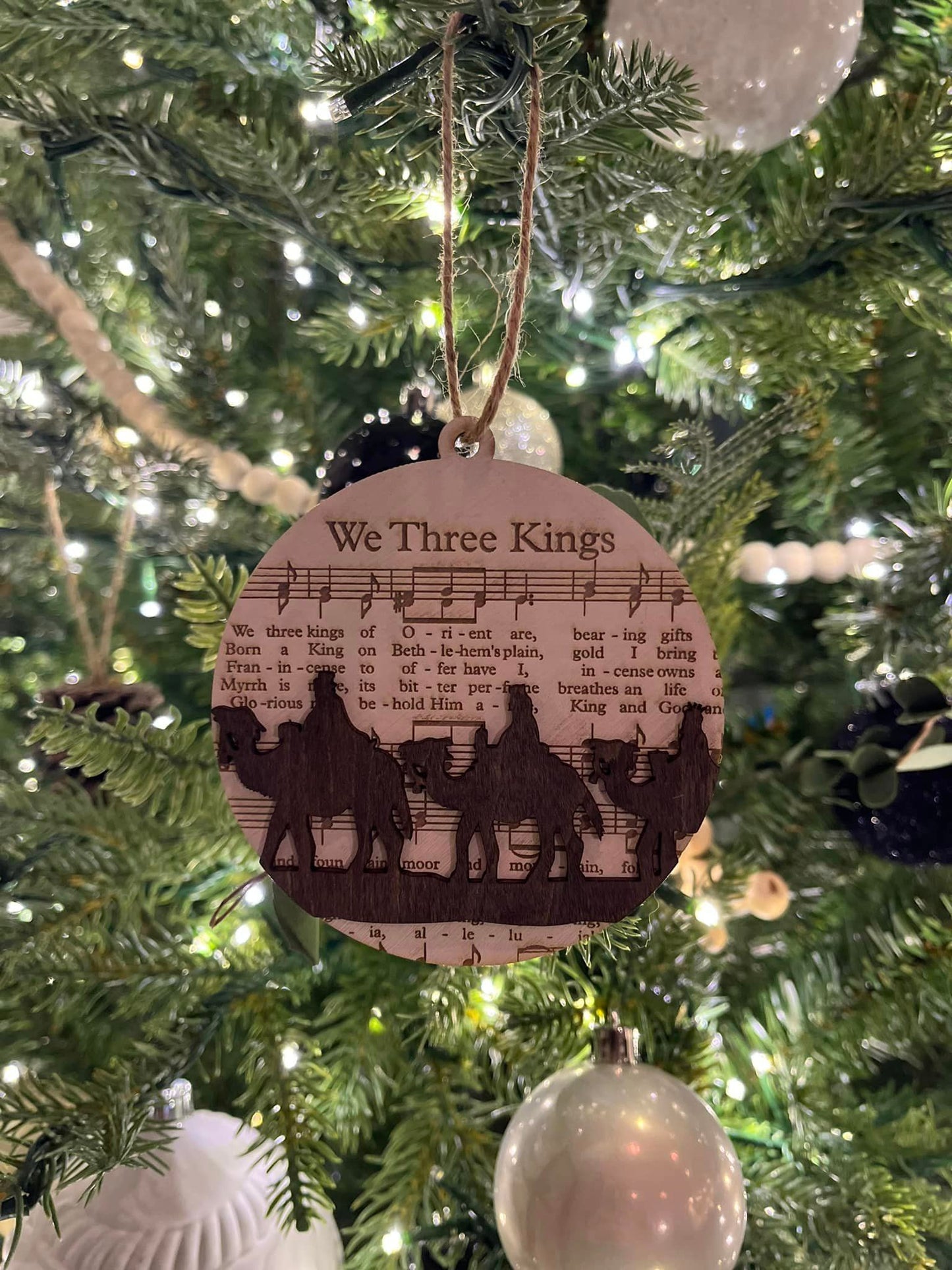 Christmas Hymn Ornament Set of 5