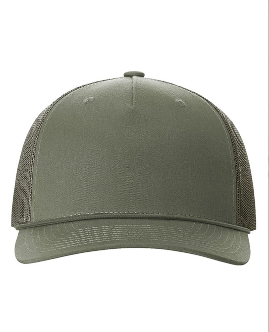 Richardson 112FPR Trucker Hat with Leather Patch