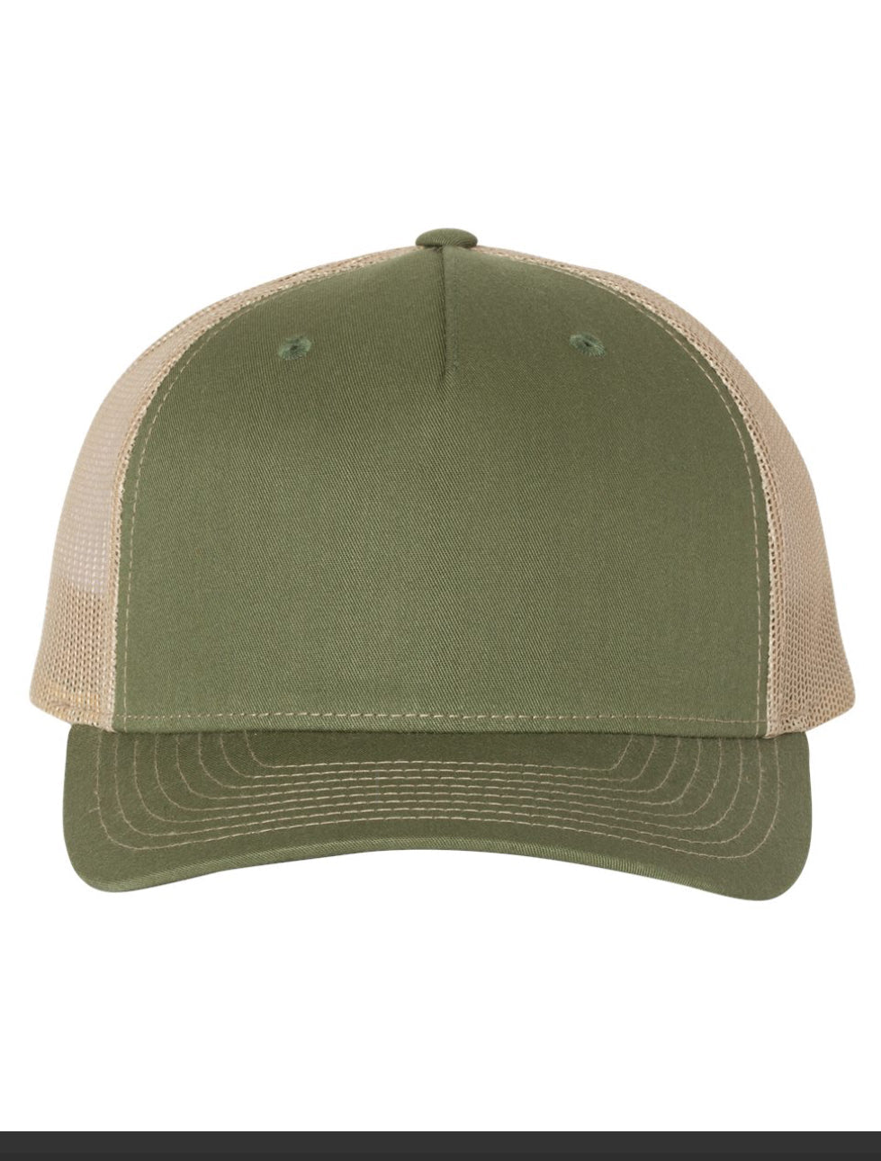 Richardson 112FP Trucker with Leatherette Patch