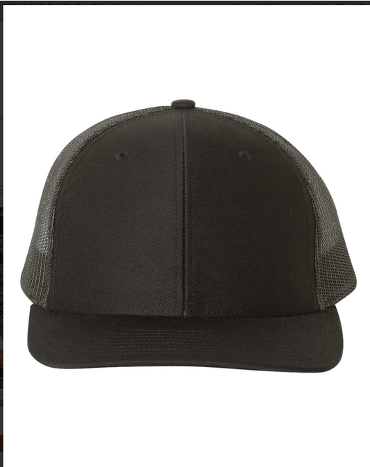 Richardson 112 Trucker Hat with Leather Patch